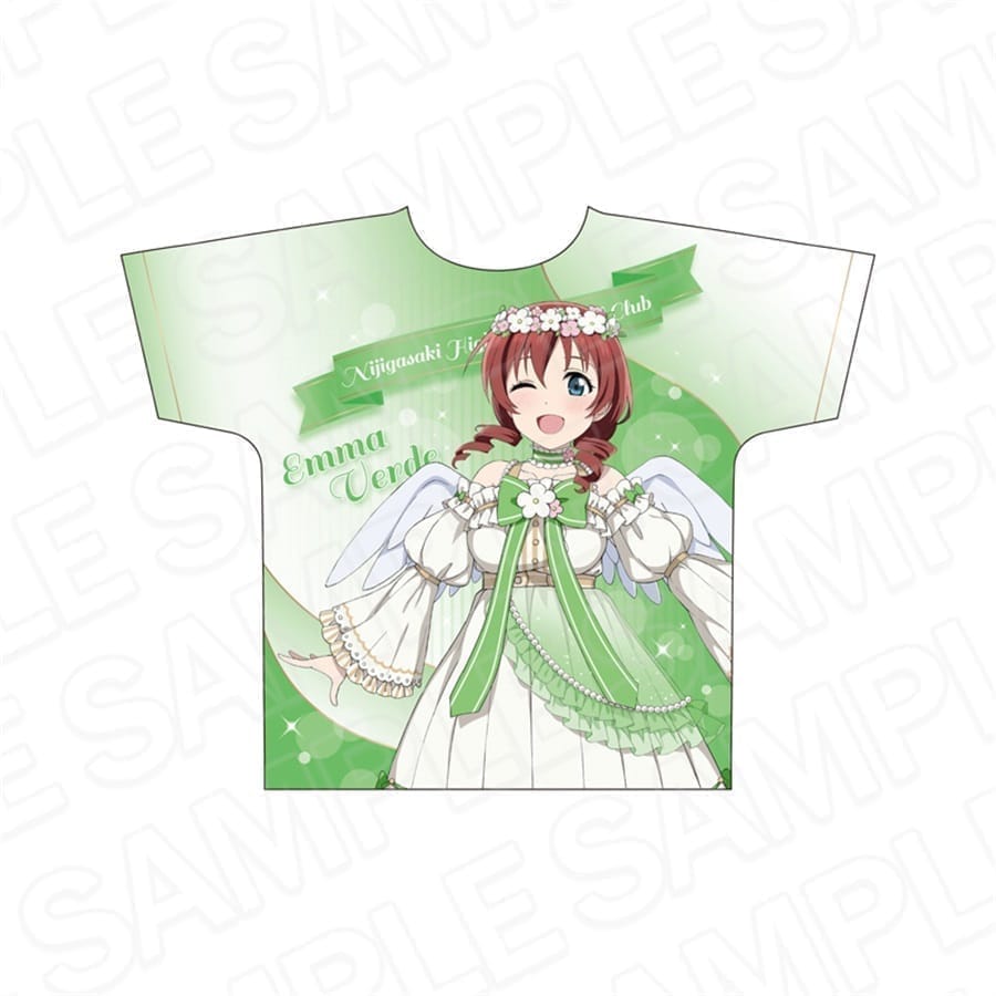 ラブライブ!虹ヶ咲学園スクールアイドル同好会 フルグラフィックTシャツ エマ・ヴェルデ 天使と悪魔 ver.