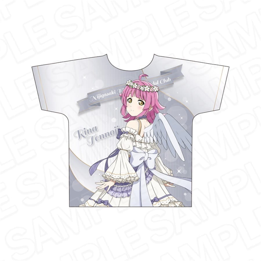 ラブライブ!虹ヶ咲学園スクールアイドル同好会 フルグラフィックTシャツ 天王寺璃奈 天使と悪魔 ver.