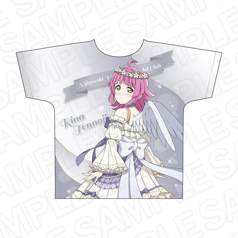 ラブライブ!虹ヶ咲学園スクールアイドル同好会 フルグラフィックTシャツ 天王寺璃奈 天使と悪魔 ver