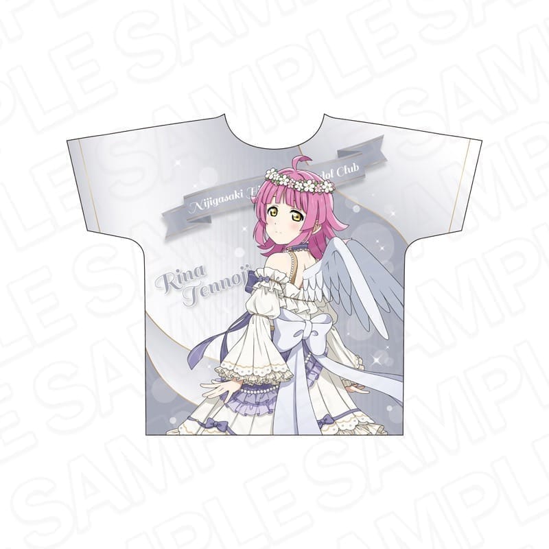 ラブライブ!虹ヶ咲学園スクールアイドル同好会 フルグラフィックTシャツ 天王寺璃奈 天使と悪魔 ver.