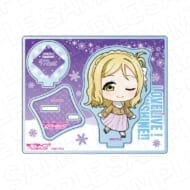 ラブライブ!サンシャイン!! アクリルスタンド 小原鞠莉 冬遊び デフォルメ ver