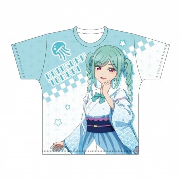 ラブライブ!スーパースター!! フルグラフィックTシャツ 鬼塚冬毬 和風ドレス ver