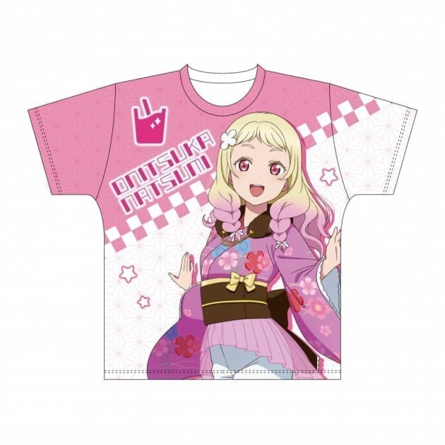 ラブライブ!スーパースター!! フルグラフィックTシャツ 鬼塚夏美 和風ドレス ver