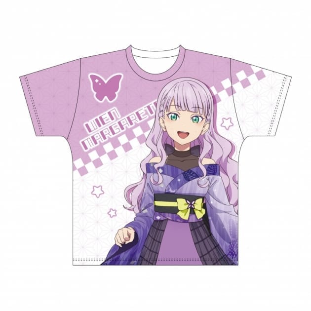 ラブライブ!スーパースター!! フルグラフィックTシャツ ウィーン・マルガレーテ 和風ドレス ver