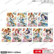 ラブライブ!スクールアイドルフェスティバル しかくいホログラム缶バッジコレクション μ's 不思議の国ver. 9個入り1BOX>