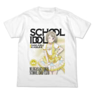 ラブライブ!虹ヶ咲学園スクールアイドル同好会 中須かすみ フルカラーTシャツ オフィシャルカードゲームVer. WHITE-S>