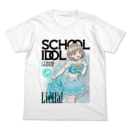 ラブライブ!スーパースター!! 唐可可 フルカラーTシャツ オフィシャルカードゲームVer. WHITE-M>