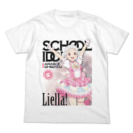 ラブライブ!スーパースター!! 嵐千砂都 フルカラーTシャツ オフィシャルカードゲームVer. WHITE-XL