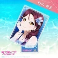 ラブライブ!サンシャイン!! カード型アクリルスタンド アニバーサリーネックレスver./桜内 梨子>