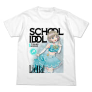 ラブライブ!スーパースター!! 唐可可 フルカラーTシャツ オフィシャルカードゲームVer. WHITE-S>