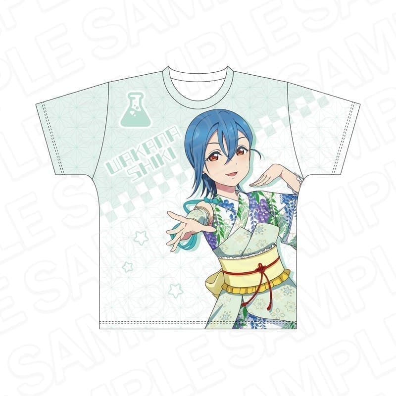 ラブライブ!スーパースター!! フルグラフィックTシャツ 若菜四季 和風ドレス ver