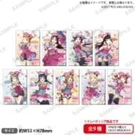 ラブライブ!スクールアイドルフェスティバル しかくいホログラム缶バッジコレクション Aqours サーカスver. 9個入り1BOX>