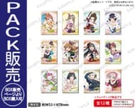 ラブライブ!スクールアイドルフェスティバル ALL STARS トレーディングしかくいホログラム缶バッジ【PACK】