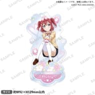 ラブライブ!スクールアイドルフェスティバル アクリルスタンド Aqours テーマパークver. 黒澤ルビィ>