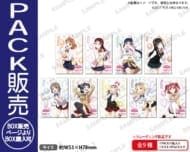 ラブライブ!スクールアイドルフェスティバル しかくい缶バッジコレクション Aqours テーマパークver.【PACK】>