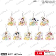 ラブライブ!スクールアイドルフェスティバル トレーディングきらりんアクリルキーホルダー Aqours テーマパークver. 9個入り1BOX>