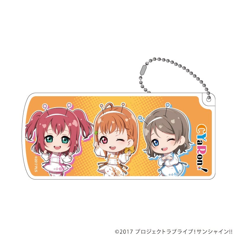 ラブライブ!サンシャイン!! スライド式小物ケース 01 宇宙ver. CYaRon! ミニキャライラスト