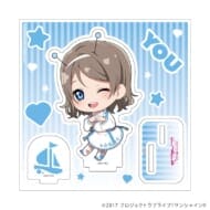 ラブライブ!サンシャイン!! アクリルスタンドプレート 05 宇宙ver. 渡辺 曜 ミニキャライラスト