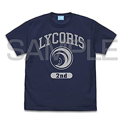 リコリス・リコイル リコリス 2nd カレッジTシャツ インディゴ Lサイズ