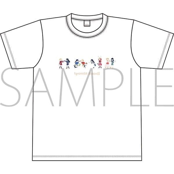 リコリス・リコイル Tシャツ/ゆるパレット