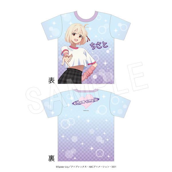 リコリス・リコイル フルグラフィックTシャツ 錦木千束