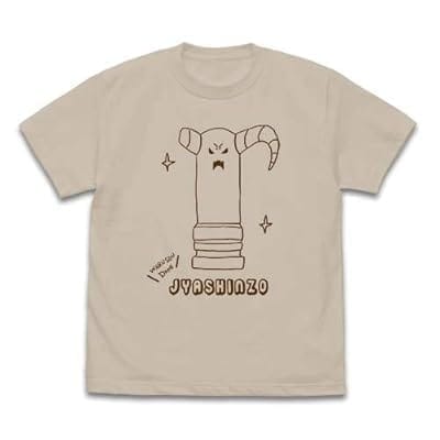 まちカドまぞく 邪神像 Tシャツ/LIGHT BEIGE-M