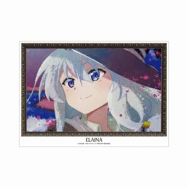 魔女の旅々 イレイナ grunge CANVAS A3マット加工ポスター ver.A