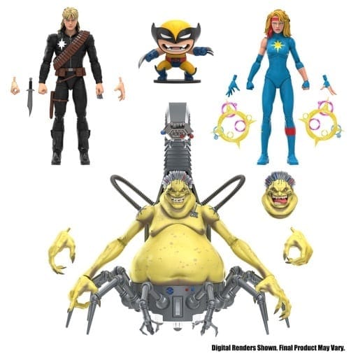 マーベルレジェンド X-MEN モジョーワールド 4パック  X-MENシリーズ ・アクションフィギュア