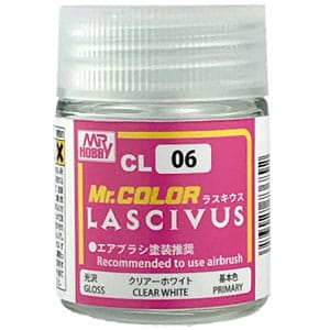 Mr.カラー LASCIVUS クリアーホワイト (18ml) (塗料)