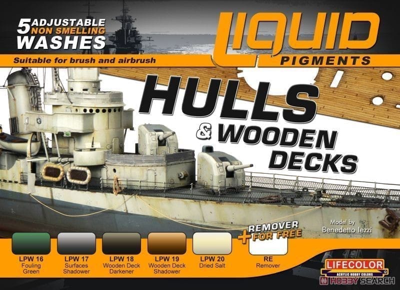 リキッドピグメント Hulls & wooden decks (艦船ウェザリング) (塗料)
