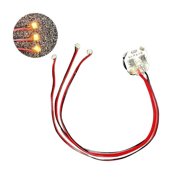 W-PARTS LEDモジュール(磁気スイッチ付)リードタイプ 黄