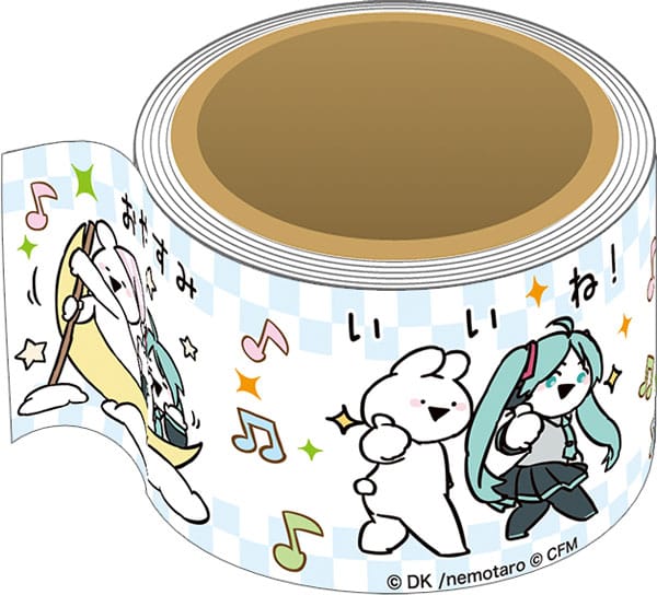 初音ミクシリーズ YOJOテープ B すこぶる動くウサギコラボ