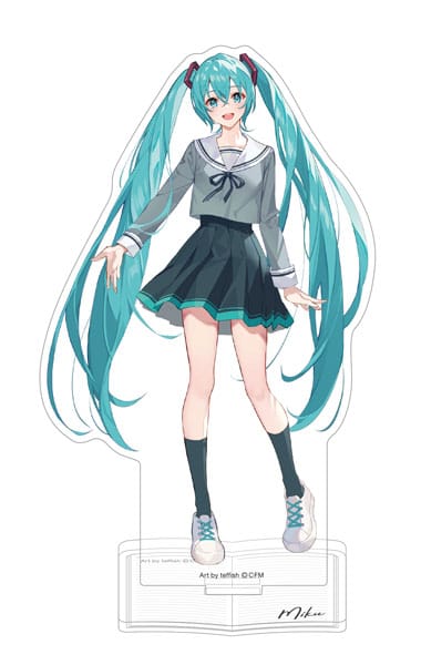 初音ミクシリーズ アクリルスタンド 初音ミク 学生服 teffish