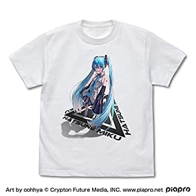 初音ミク フルカラーTシャツ oohhya Ver./WHITE-M