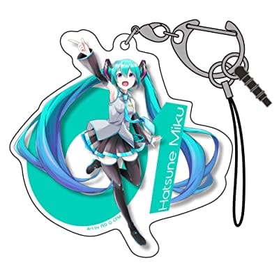 初音ミク アクリルマルチキーホルダー 円G Ver.