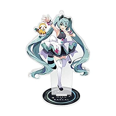 初音ミク×ラスカル2022 スタンド付きアクリルキーホルダー 初音ミク