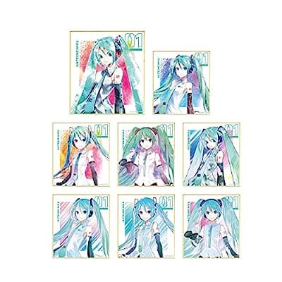 初音ミク トレーディング Ani-Art 第3弾 ミニ色紙(全8種) BOX
