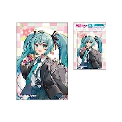 初音ミク アート缶バッジ 修学旅行