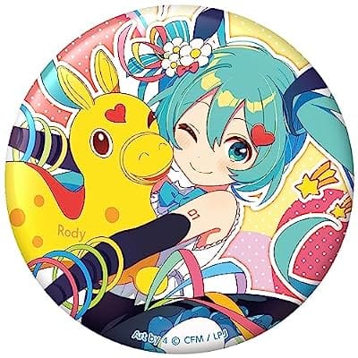 初音ミク×RODY ぷにぷに缶バッジ / 等身