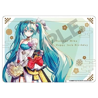 初音ミク ラバーマット バースデー