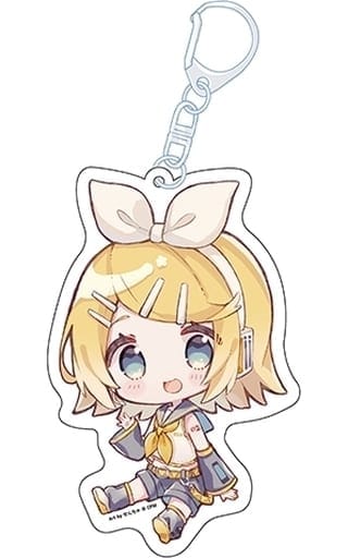 ピアプロキャラクターズ ぺたん娘アクリルキーホルダー 鏡音リン