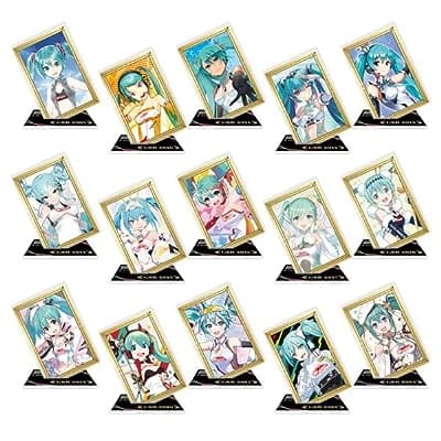 初音ミク GTプロジェクト 15周年記念 トレーディングアクリルスタンド 15個入り1BOX