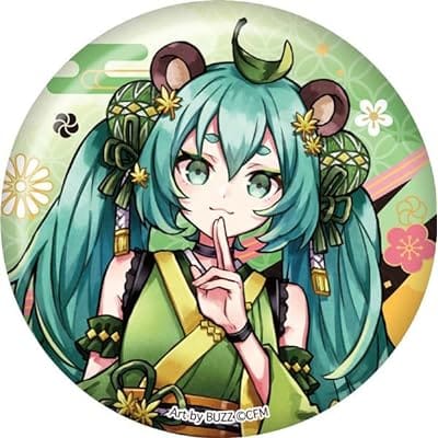 初音ミク 百鬼夜行 BIG缶バッジ 化狸