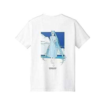 ピアプロキャラクターズ 描き下ろしイラスト 初音ミク 初夏のお出かけver. Art by かとうれい Tシャツレディース(サイズ/XL)