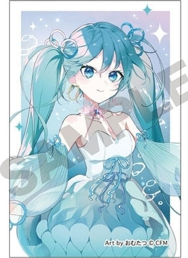 初音ミク アート缶バッジ クラゲドレス