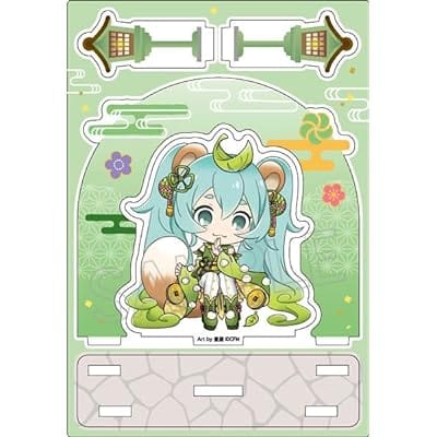 初音ミク 百鬼夜行 ジオラマアクリルスタンド 化狸