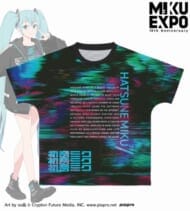 HATSUNE MIKU EXPO 10th Anniversary 初音ミク着用 フルグラフィックTシャツユニセックス(サイズ/XL)>