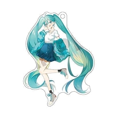 Dr.ガウス×初音ミク アクリルキーホルダー