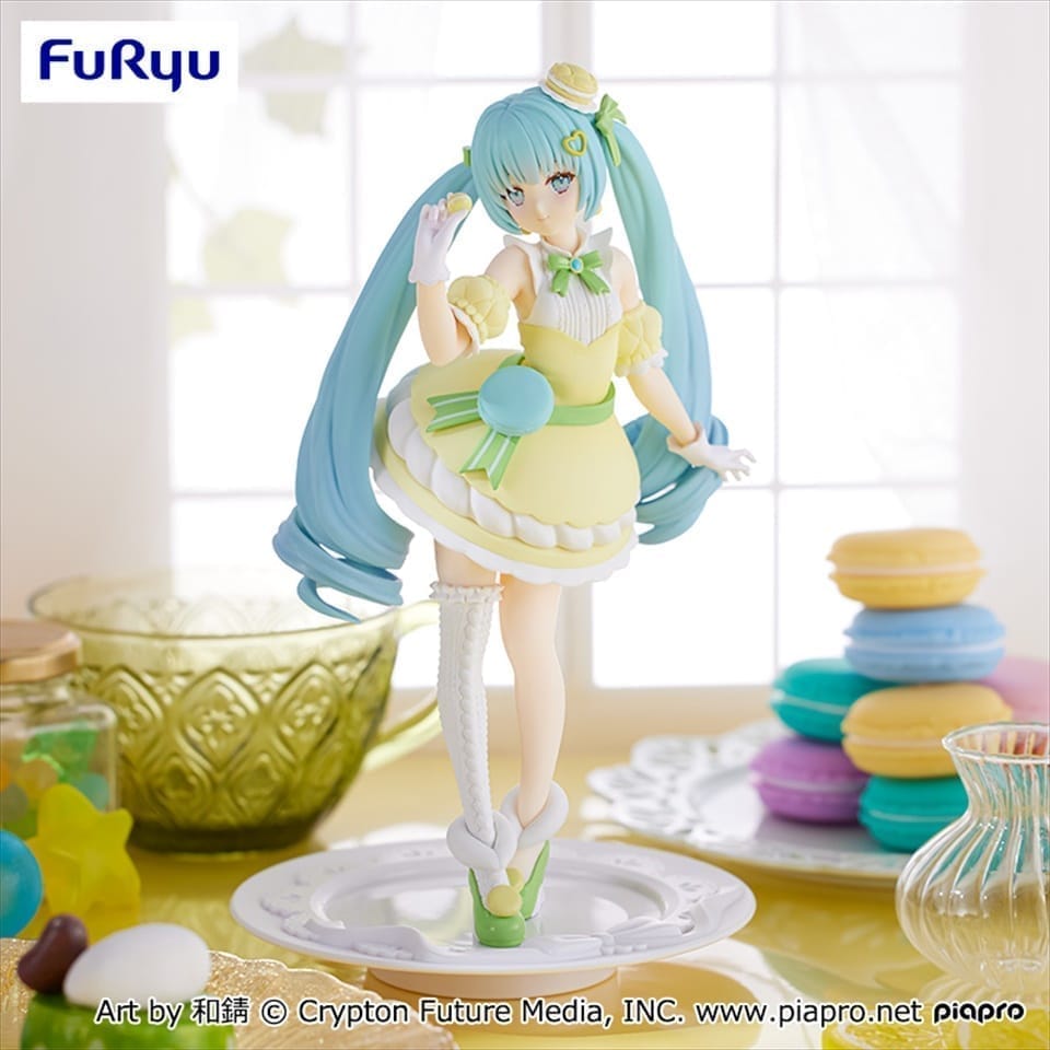 初音ミク Exc∞d Creative Figure SweetSweets-シトロンマカロンver.-