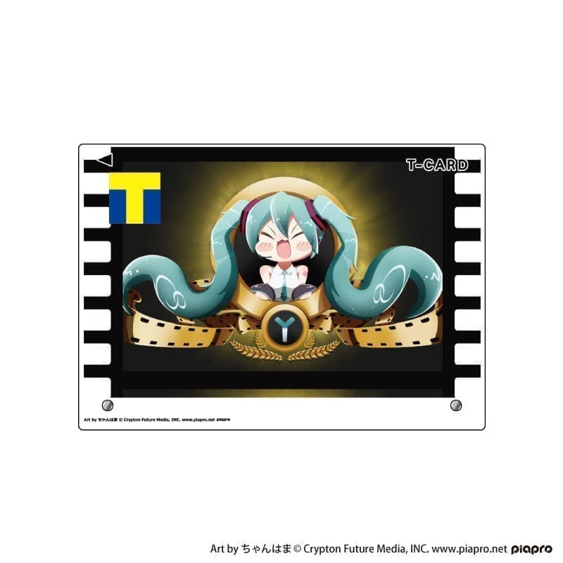 二層アクリルアートパネル 初音ミク ちゃんはま